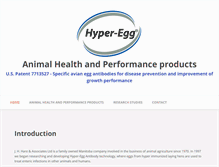 Tablet Screenshot of hyper-egg.com